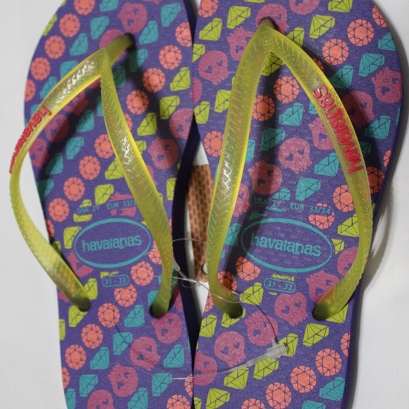 Havaianas Ice Violet Slim Trend Flip Flop - Picture 2 of 3